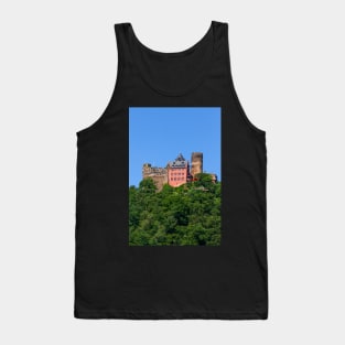 Schönburg, castle, Oberwesel, Middle Rhine, Rhine, Rhineland-Palatinate, Germany Tank Top